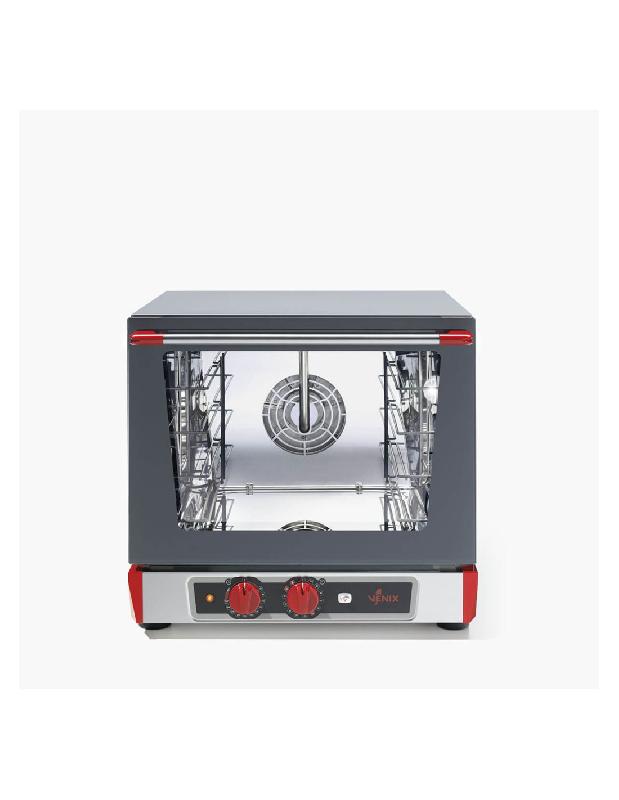 Four à convection professionnel - 4 niveaux électriques 450x340 - Inox - VENIX TORCELO_0