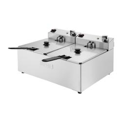 Friteuse double Buffalo - 2x5L 2x2,8kW - ME-CU618_0