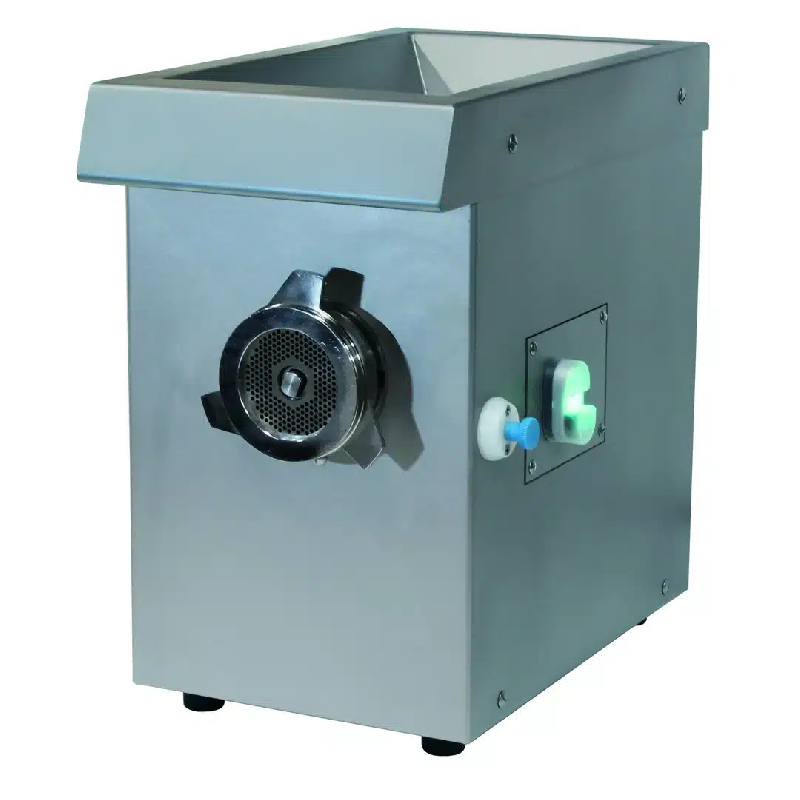 Hachoir a viande professionnel triphase double coupe en inox aisi 304_0