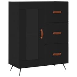 Helloshop26 - Buffet bahut commode armoire meuble de rangement organisateur cuisine salle de séjour salon 69,5 x 34 x 90 cm bois 02_0036059 - 3000212_0