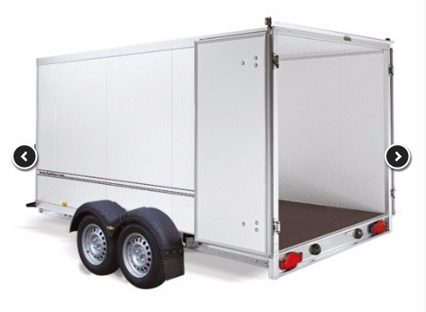 Humbaur fourgon sandwich 2 essieux - roues externes 251x130x180 cm - PTAC 1600/2000/2500 kg_0