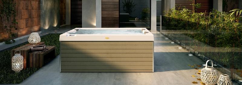 Spa-jacuzzi encastrable UNIQUE - Design italien raffiné et personnalisable_0