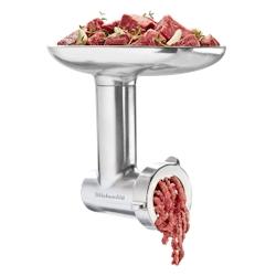 Hachoir à viande professionnel Kitchenaid Europa - Métal argenté aluminium 5KSMMGA avec accessoires inclus_0