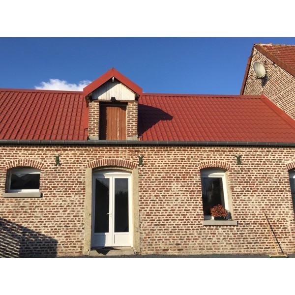 Panneaux de couverture tuiles isolés - 40mm - mousse polyuréthane - 3 coloris disponibles_0