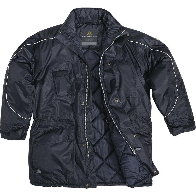 Parka polyester enduit PVC - spécial froid -20°C - Helsinki - coutures étanchées et capuche amovible_0