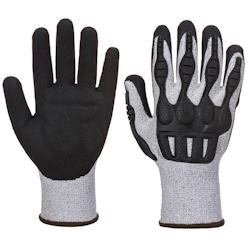 Portwest - Gants anti impact TPV résistant à la coupure Gris / Noir Taille 11 - gris 5036146011247_0