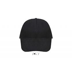 Sol's - Casquette 6 panneaux BUFFALO Noir Taille Unique - Taille unique 3660734084997_0