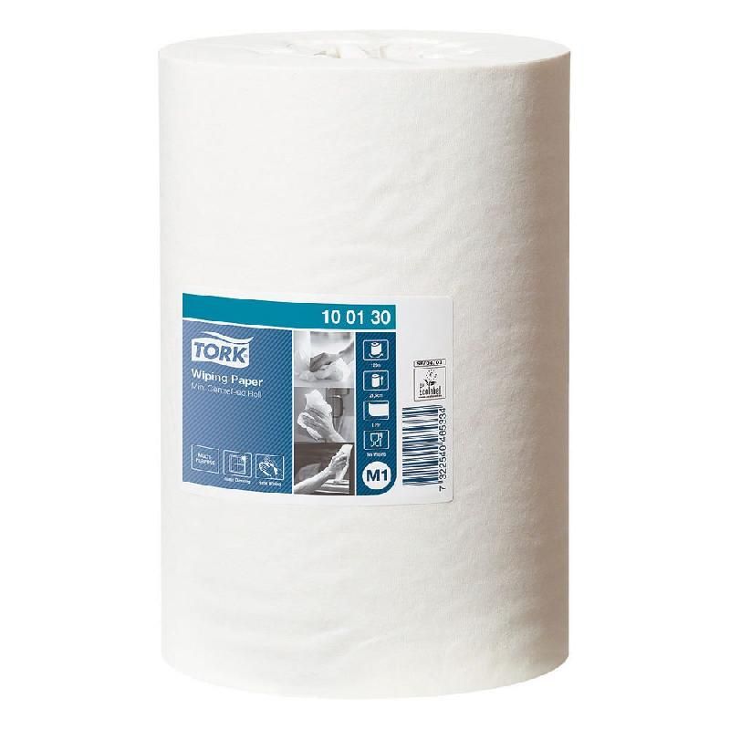 TORK ESSUIE-TOUT TORK - ESSUYAGE PLUS - 1 PLI - CARTON DE 11 MINI ROULEAUX