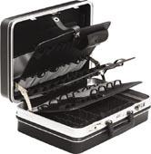Valise de rangement prémium avec serrure à combinaison - compartiments multiples et poche à documents_0