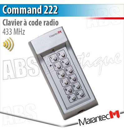 75167 - clavier à code marantec - command 222 - 433 mhz_0
