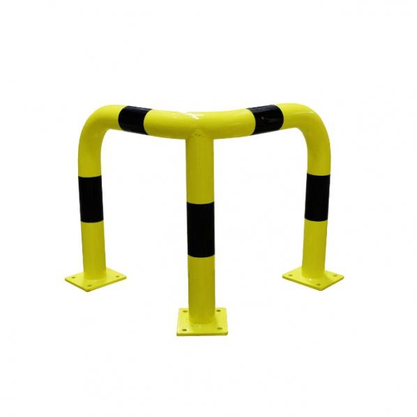 Arceau d'angle pour entrepôt - Hauteur 600 mm - Protection en acier - Marque Rolléco_0