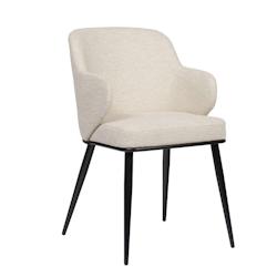 Chaise Marcel Canyon Sand -  Blanc Autre Métal Amadeus - blanc métal 3520071980249_0