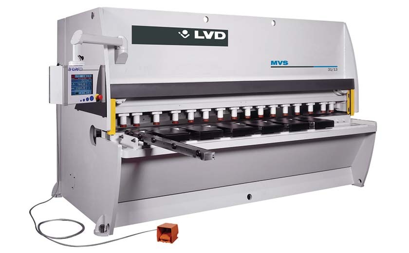 Cisaille guillotine LVD MVS - Grande précision de coupe, réglages automatiques et écran tactile_0
