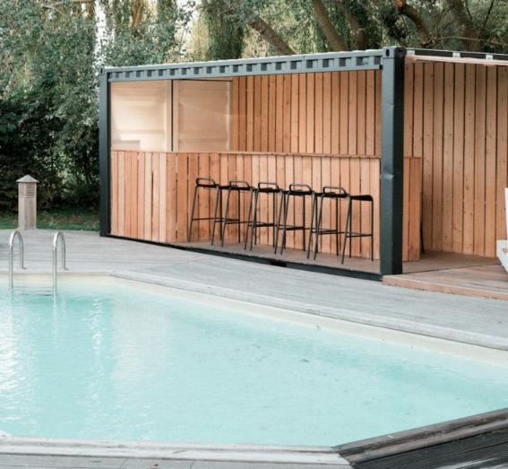 Container pool house avec design personnalisable  15m² ou 30m²_0