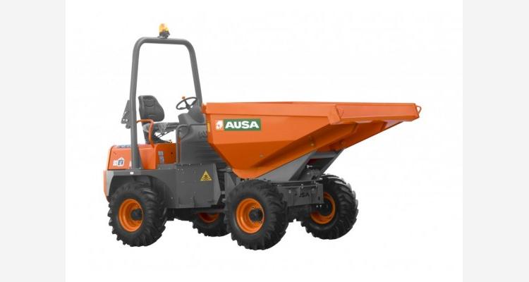 Dumper motobasculeur diesel - 3t - 2737l - ausa - d350ahg_0