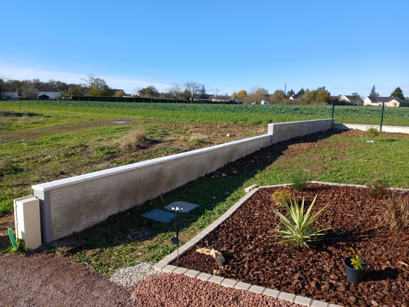 Éléments préfabriqués pour mur de soutènement - Bloc béton empilable_1