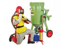 Ensemble de sablage 100-Comfort - volume 100 litres - prêt à l'emploi - kit Safepack-Confort - capacité 37 m²/h_0