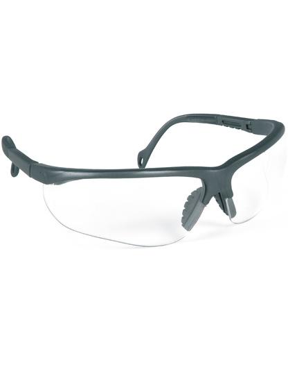 Lunettes de protection - Branches réglables 4 positions - Oculaires incolores antibuée et anti-rayures_0
