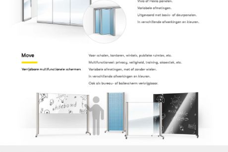 Move Solution - Cloisons mobiles - Espero BV - Dimensions flexibles et finitions variées_1