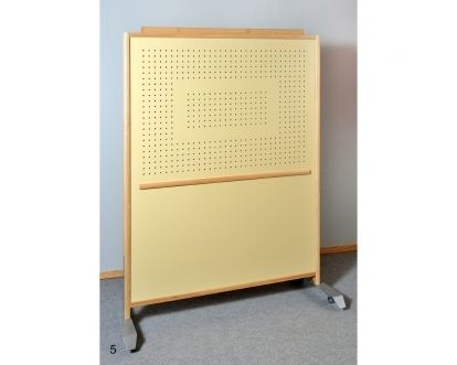 MPA 5 - Cloisons mobiles acoustiques Ardal - Ossature hêtre massif 70 mm - Façades MDF perforées_0