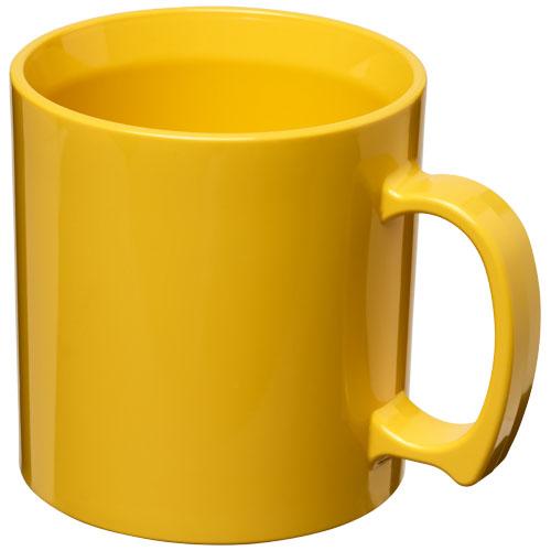 Mug en plastique standard 300 ml - résistant à simple paroi - fabriqué au Royaume-Uni - 21001408_0