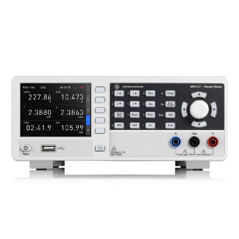 NPA101 - Analyseur de puissances et d'harmoniques DC à 100 kHz avec interfaces USB et Ethernet, écran couleur et haute précision_0