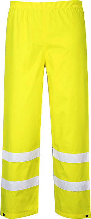 Pantalon hi-vis traffic jaune S480 - XS - Certifié CE, bandes réfléchissantes, coutures thermosoudées_0