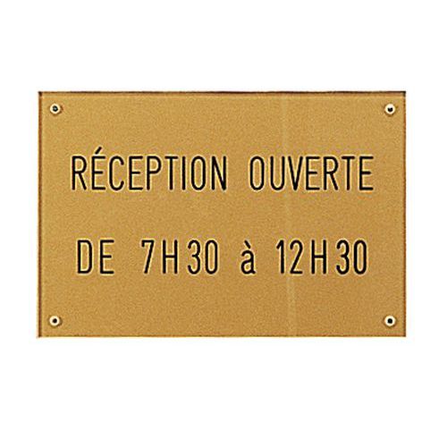 PLAQUE PERSONNALISÉE - PLEXIGLAS