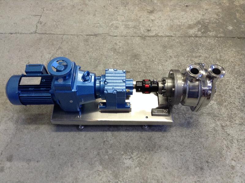 Pompe BLACKMER-MOUVEX S4C AL EPDM - 1.1 kW avec variateur manuel - Débit 2500 L/h_0