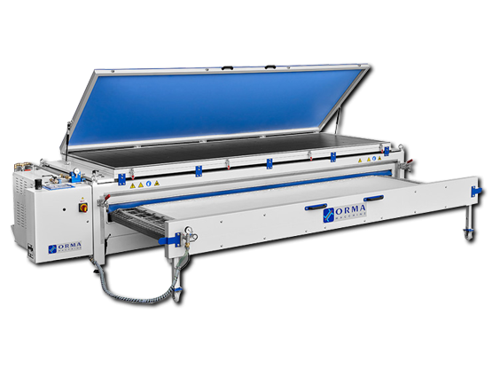 Presse à membrane pour solide surface modèle CVM-FPS - mise en forme de matériaux composites type CORIAN_0