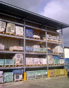 Rayonnage et rack à palette Cantirac - plusieurs profondeurs d’échelles et capacités jusqu’à 5000 kg par niveau_0