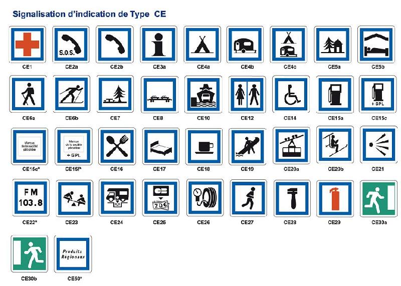 SIGNALISATION D'INDICATION TYPE CE_0