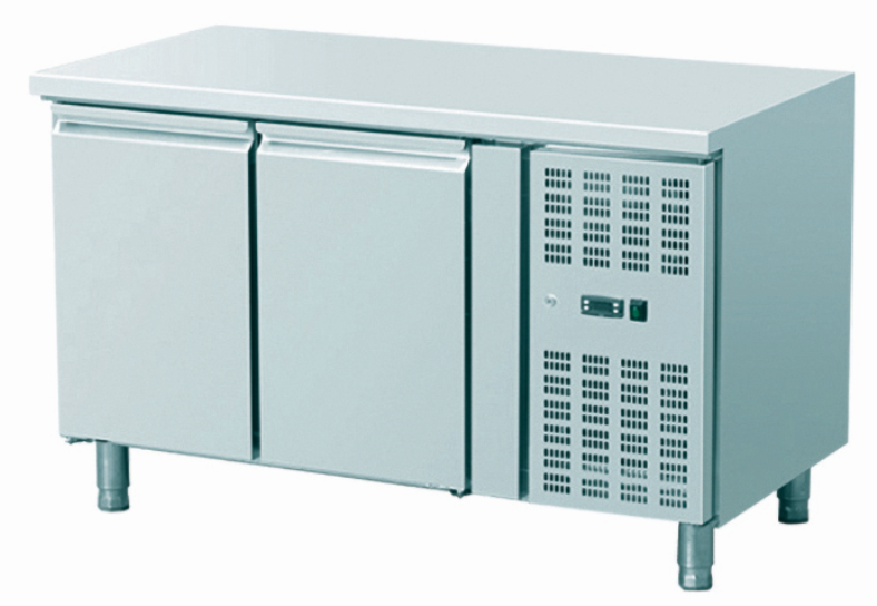 Table réfrigérées professionnelle 2 portes 282 l ventilé -2 / +8°c - THSNACK2100TN_0