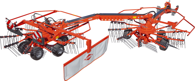 Andaineur double rotors GA 7932 - KUHN - largeur de travail variable et carter MASTERDRIVE GIII_0