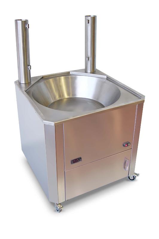 Machine à churros professionnelle - Appareil à gaz avec bras de 2 kg - Cuve 14L ou 22L_0
