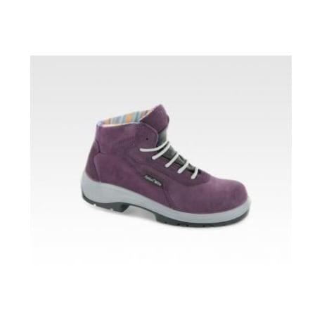 Chaussures de sécurité montante New Lady S3 Brodequin Aubergine SRC ESD - Gaston Mille | NFHNA3_0