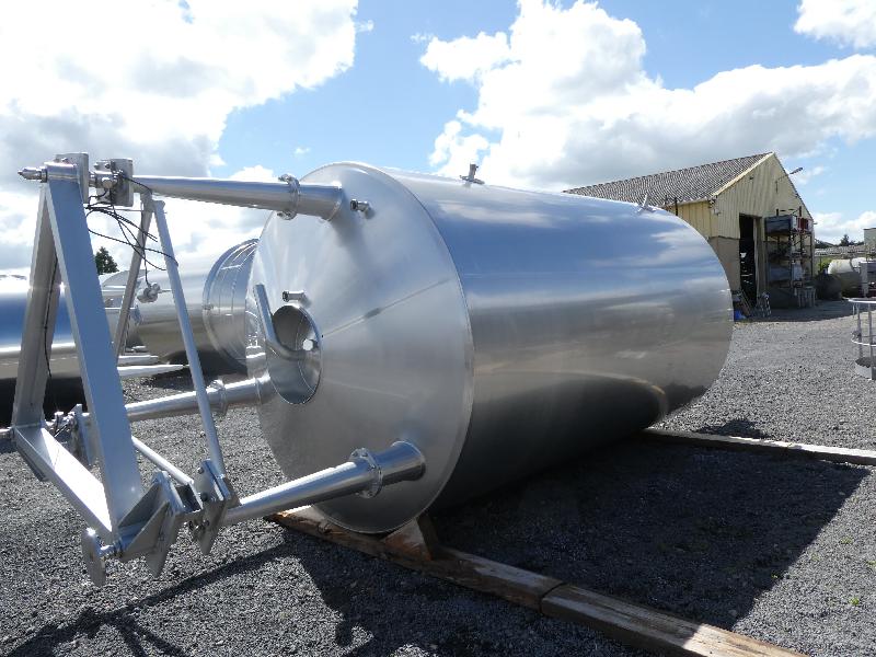 Cuve GOAVEC 12000 L - CUV421 - Inox 304 L, Agitation Tri-pâle, 2000_0