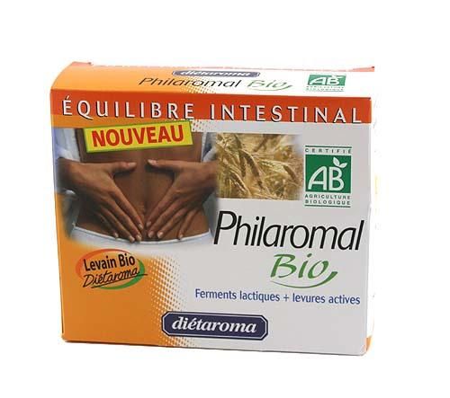 DIETAROMA - PHILAROMAL PROBIOTIC FERMENTS LACTIQUES+LEVAIN BIO 20 SACHETS DE 4GR SOIT 80GR