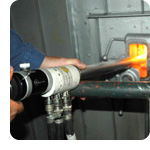 Endoscope refroidi - Caméra de canalisation - Vision axiale, 45° ou 90° - Températures jusqu'à 1800°C_0
