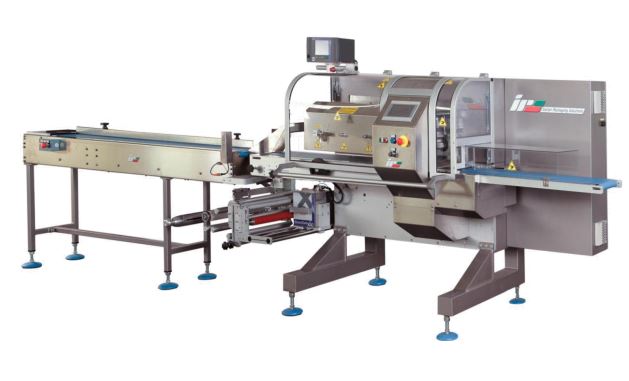 Ensacheuse horizontale rotative FBR70 - bobine basse - structure acier verni - pièces en inox AISI 304_0