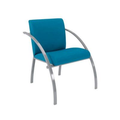 Fauteuil d'accueil Eva vinyle non feu M1 - Bleu_0