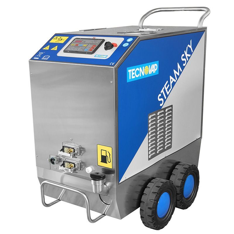 Générateur vapeur STEAM SKY 10 bar - Diesel 40 kW - Monophasé avec double sortie vapeur_0