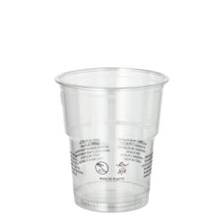 Gobelets R-PET 0,2 l Ø 7,8 cm · 8,9 cm transparent (1250 unités) PAPSTAR - transparent plastique 4002911732861_0