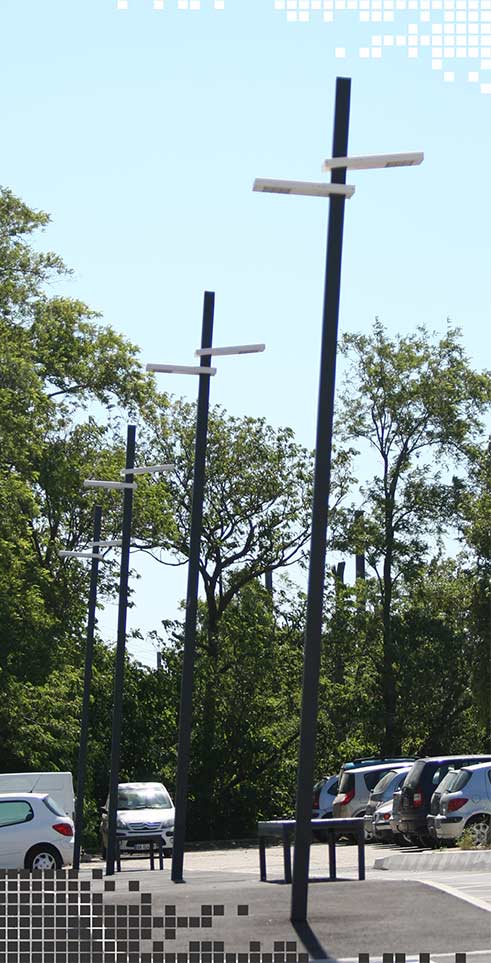 Lampadaire urbain nature / led / 38 w / 4500 lm_1