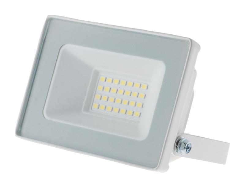 Projecteur LED de chantier étanche - 20W 2000Lm IP65 6500K - Blanc - A+ - Zenitech_0