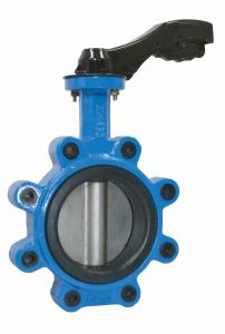 Vanne papillon SYC960 OT disque ductile - EPDM - manette - réf. VF960 - PN10/16 - DN32 à DN300_0