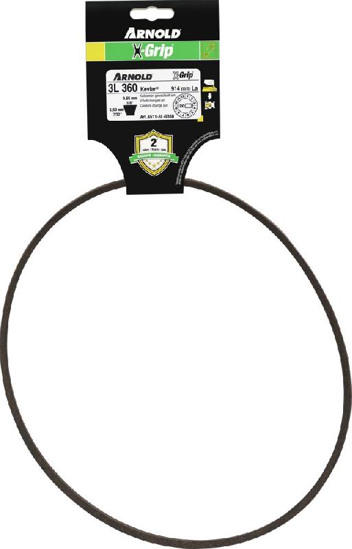 Courroie trapézoïdale X-Grip V - type 3L360_0
