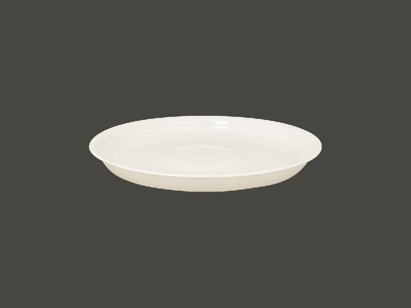 PLAT ROND BLANC PORCELAINE Ø 29 CM AMAZE RAK
