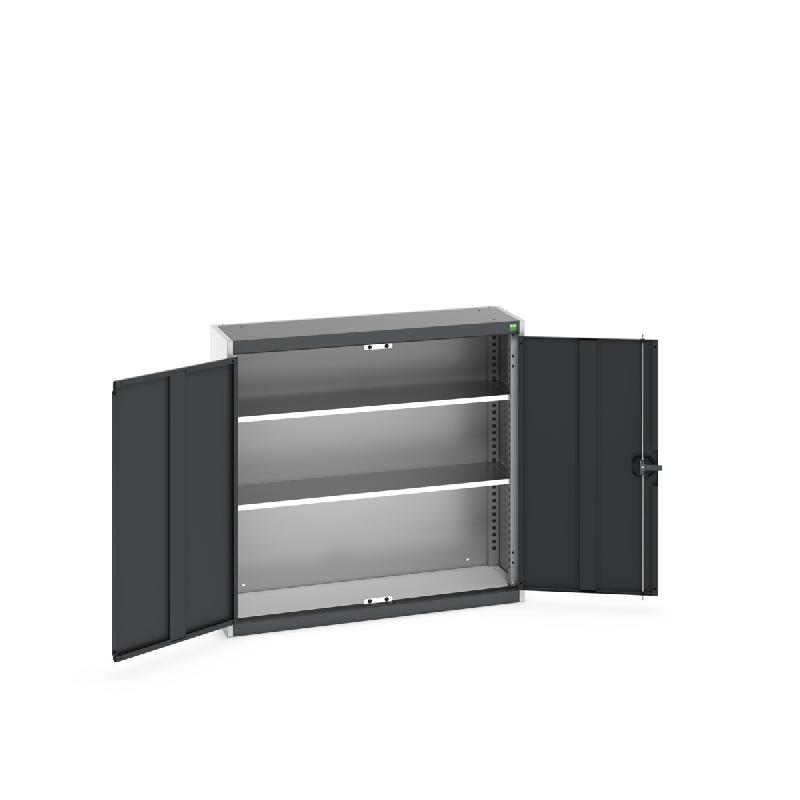 40031015 - Armoire standard Cubio avec 2 tablettes en acier galvanisé - 1050x325x1000mm_0