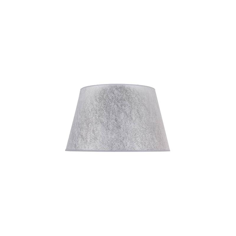 DUOLLA ABAT-JOUR CONE HAUTEUR 18 CM, ARGENT MÉTALLISÉ